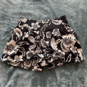 Maeve by Anthropologie Escape Floral Shorts‎ size 2 100% cotton